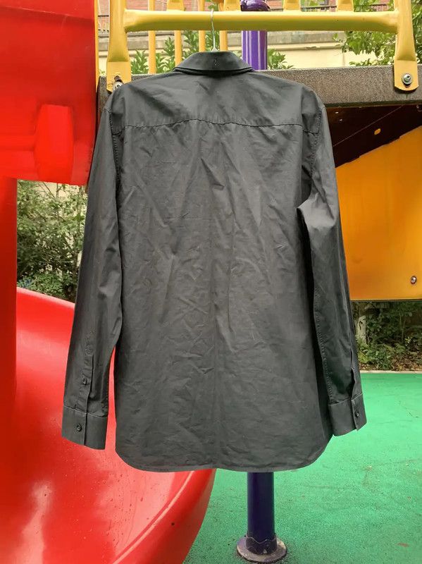 Givenchy Givenchy Men's Black Long Sleeve Shirt 0089 Size US L / EU 52-54 / 3 - 3 Thumbnail