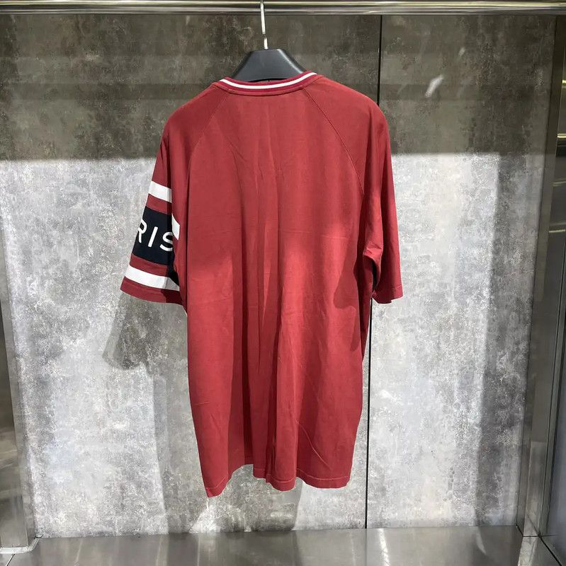 Givenchy Givenchy Red Cotton Men's T-Shirt 0089 Size US M / EU 48-50 / 2 - 5 Thumbnail