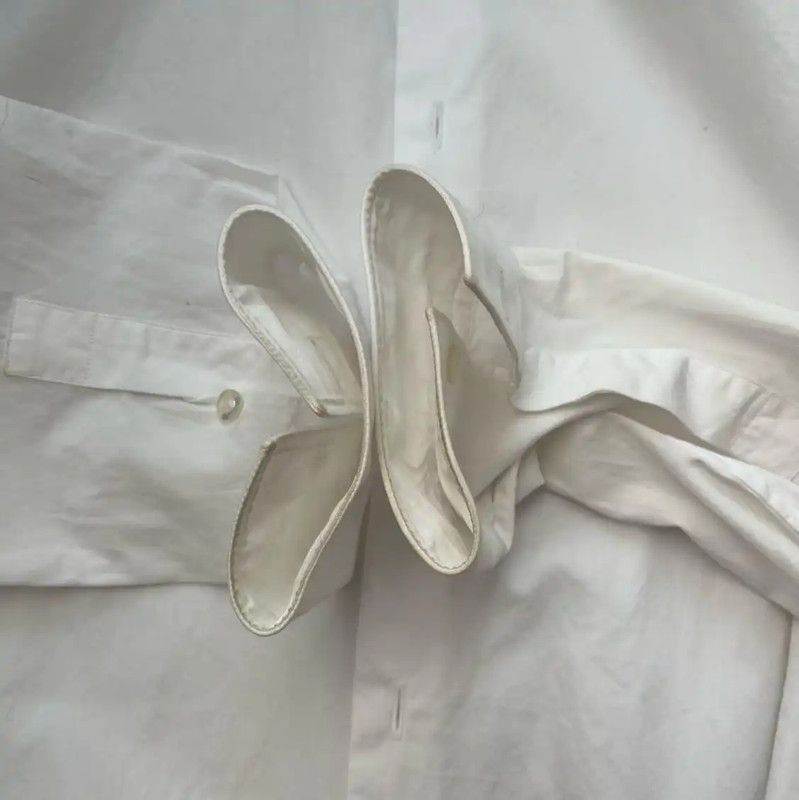 Givenchy Givenchy White Long Sleeve Men's Shirt 0089 Size US L / EU 52-54 / 3 - 4 Thumbnail