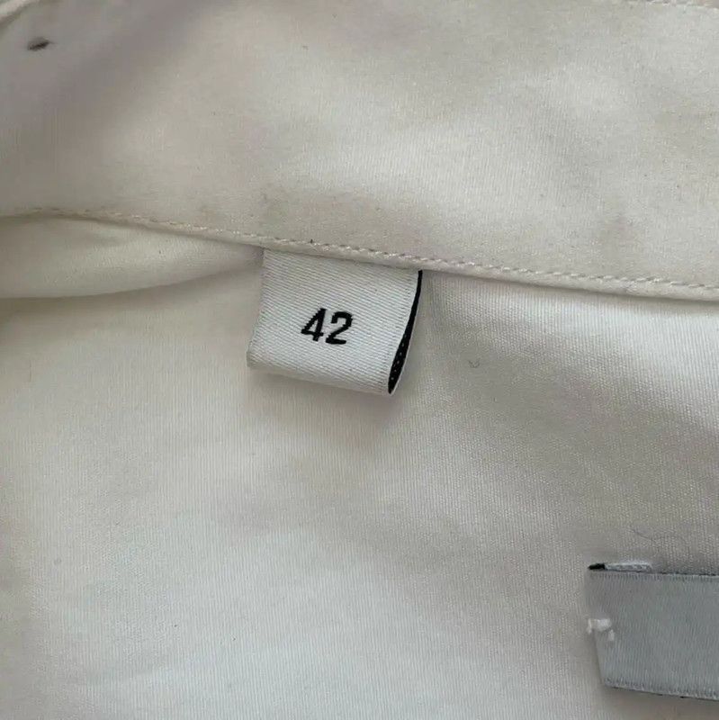 Givenchy Givenchy White Long Sleeve Men's Shirt 0089 Size US L / EU 52-54 / 3 - 7 Thumbnail