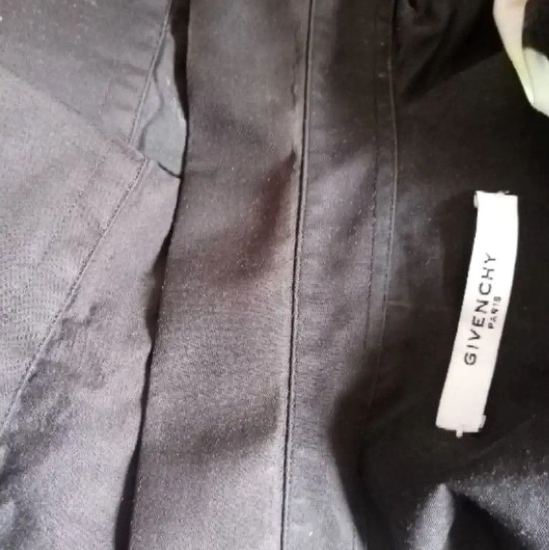 Givenchy Givenchy Black Graphic Cotton Shirt for Men 0089 Size US M / EU 48-50 / 2 - 8 Thumbnail