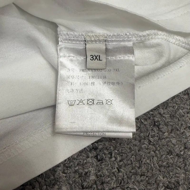 Givenchy Givenchy White Cotton Men's T-Shirt XL 0089 Size US XL / EU 56 / 4 - 4 Thumbnail