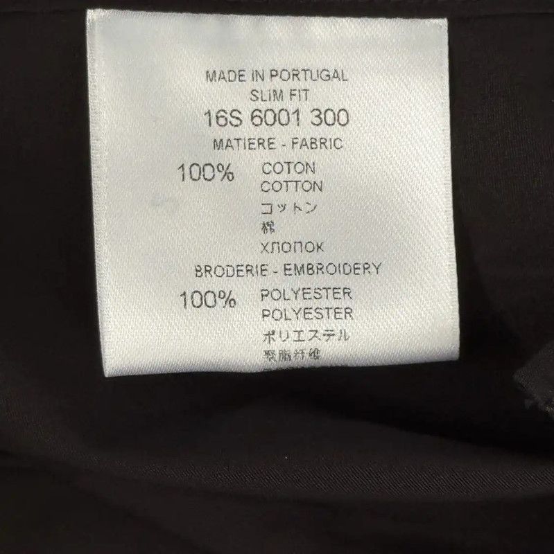Givenchy Givenchy Black Cotton Long Sleeve Shirt 0089 Size US S / EU 44-46 / 1 - 6 Thumbnail