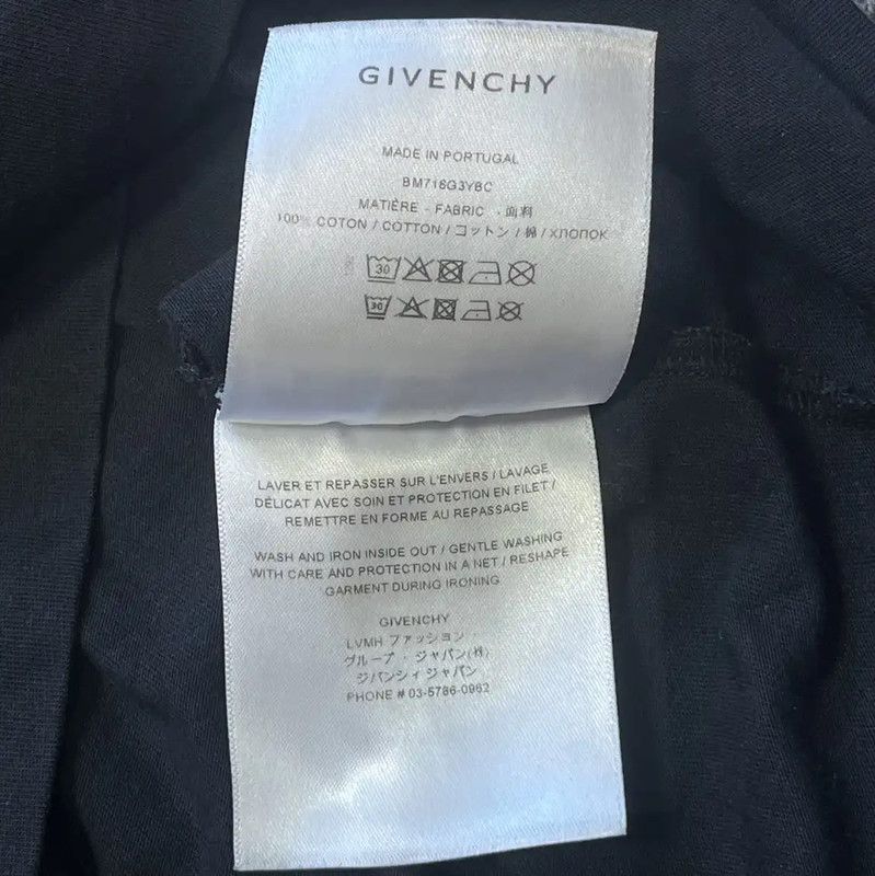 Givenchy Givenchy Black Cotton Men's T-shirt 0089 Size US S / EU 44-46 / 1 - 6 Thumbnail