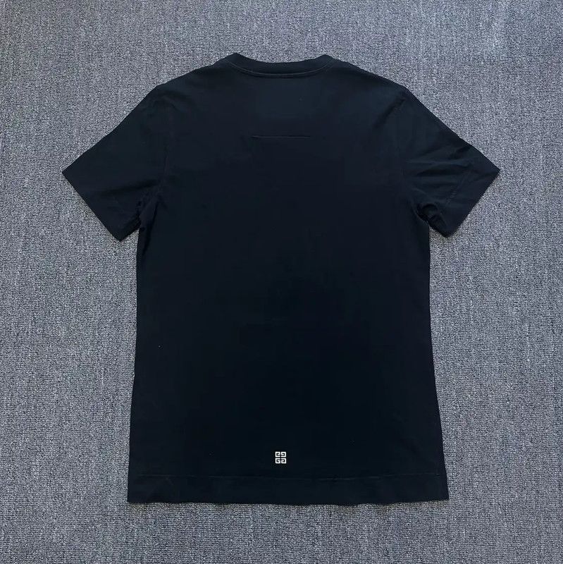Givenchy Givenchy Black Cotton Men's T-shirt 0089 Size US S / EU 44-46 / 1 - 2 Thumbnail