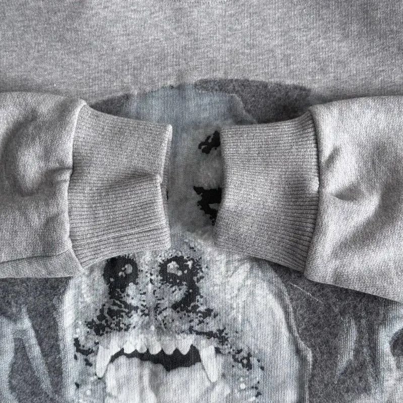 Givenchy Givenchy Gray Cotton Men's Sweatshirt 0089 Size US M / EU 48-50 / 2 - 4 Thumbnail