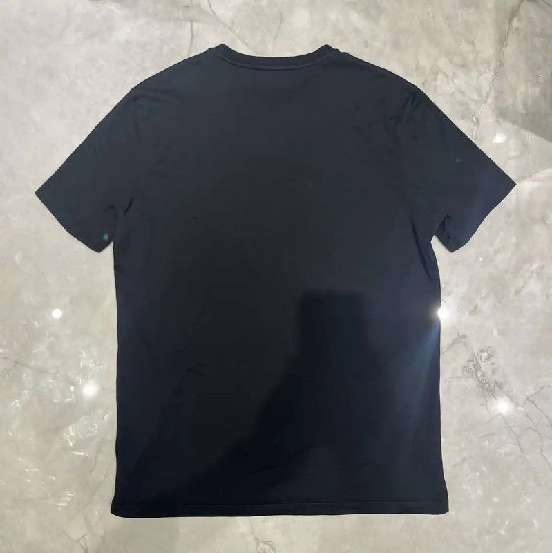 Givenchy Givenchy Black Cotton Printed Short Sleeve T-Shirt 0089 Size US M / EU 48-50 / 2 - 2 Thumbnail