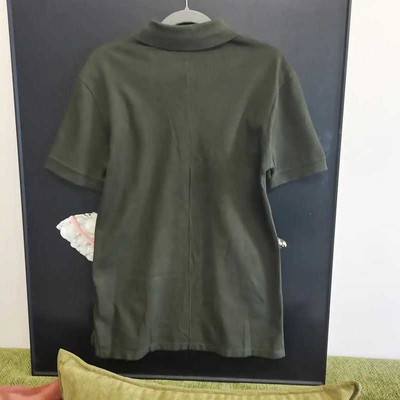 Givenchy Givenchy Men's Dark Green Short Sleeve Polo 0089 Size US S / EU 44-46 / 1 - 3 Thumbnail