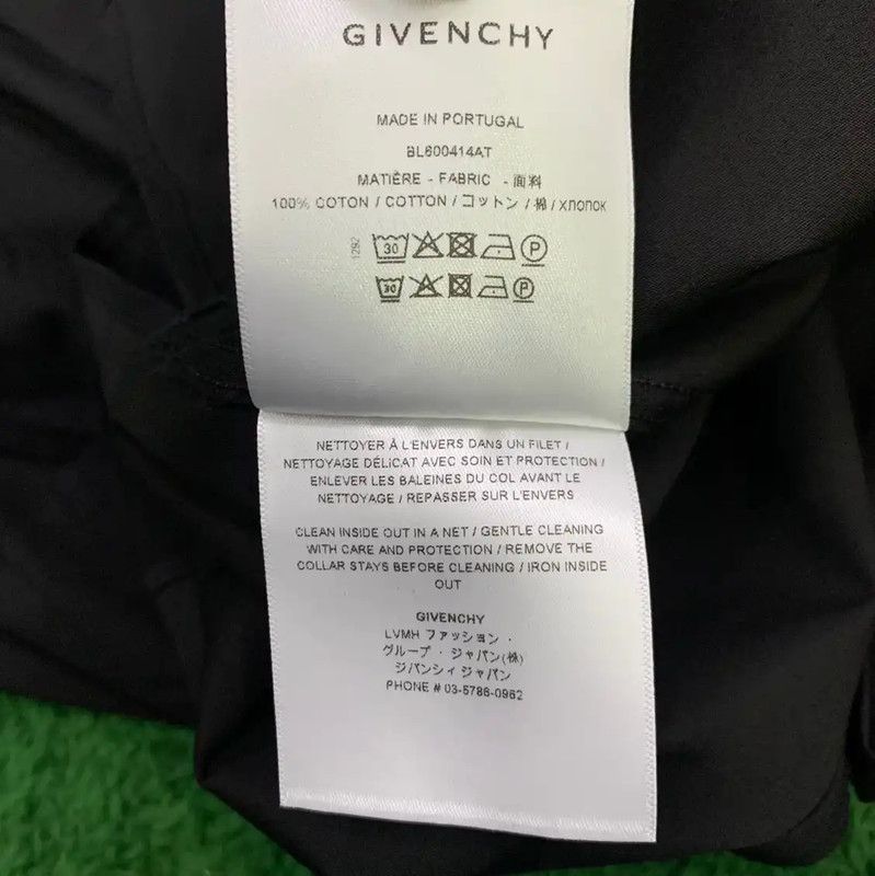 Givenchy Givenchy Black Cotton Long Sleeve Shirt 0089 Size US M / EU 48-50 / 2 - 6 Thumbnail