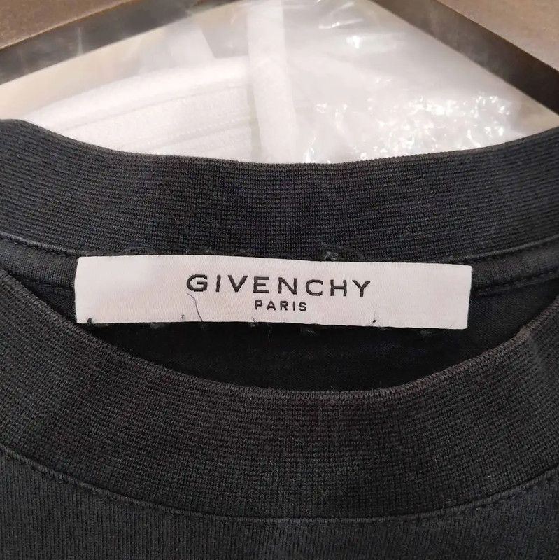 Givenchy Givenchy Black Cotton Short Sleeve T-shirt 0089 Size US S / EU 44-46 / 1 - 4 Thumbnail