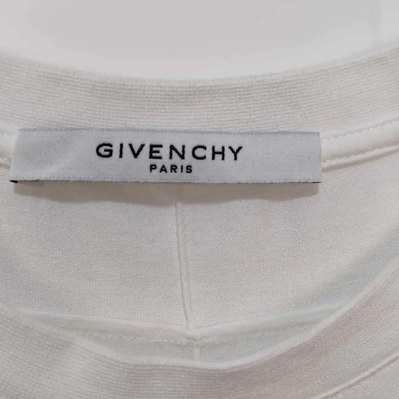 Givenchy Givenchy White Cotton Men's T-Shirt 0089 Size US S / EU 44-46 / 1 - 3 Thumbnail