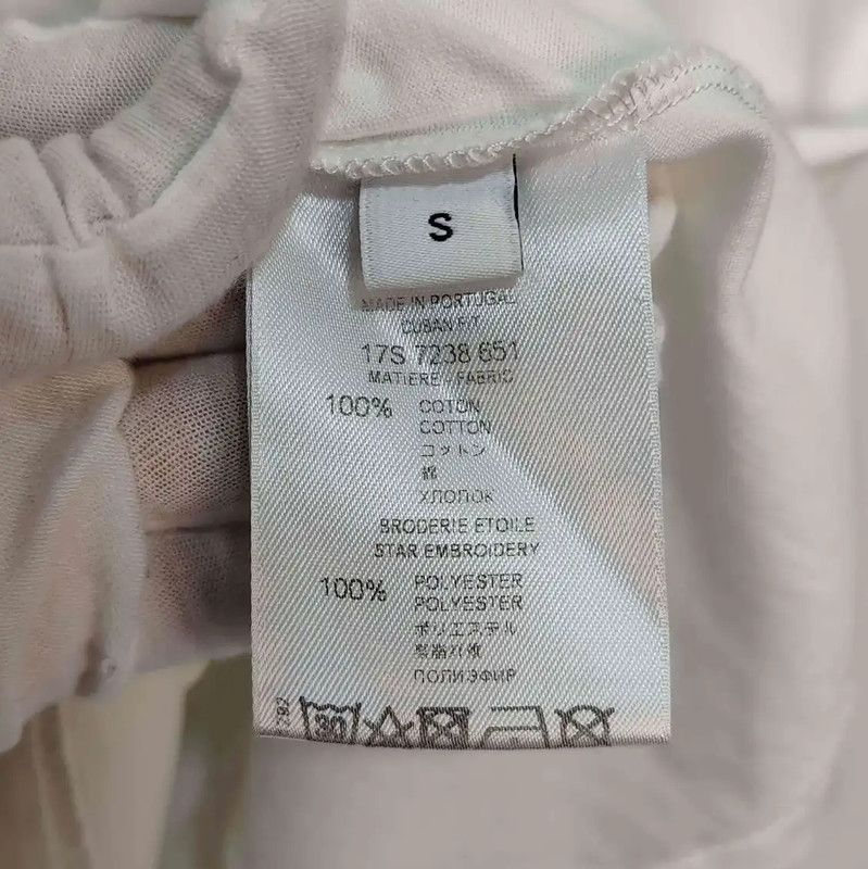 Givenchy Givenchy White Cotton Men's T-Shirt 0089 Size US S / EU 44-46 / 1 - 4 Thumbnail