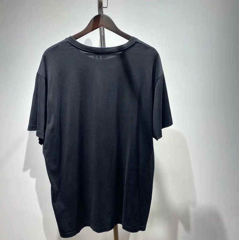 Givenchy Givenchy Black Cotton Blend Men's T-Shirt 0089 Size US XL / EU 56 / 4 - 2 Thumbnail