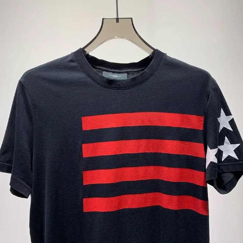 Givenchy Givenchy Black Cotton Men's T-Shirt 0089 Size US S / EU 44-46 / 1 - 3 Thumbnail