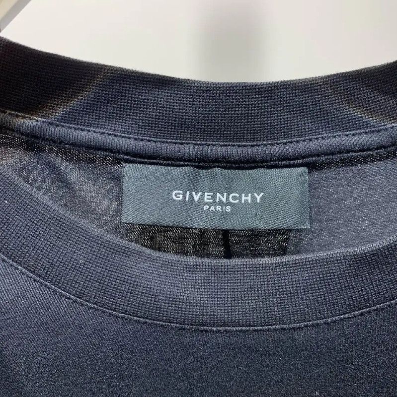 Givenchy Givenchy Black Cotton Men's T-Shirt 0089 Size US S / EU 44-46 / 1 - 2 Thumbnail
