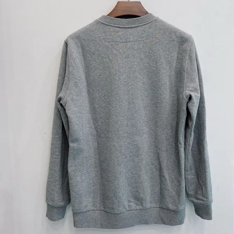 Givenchy Givenchy Men's Light Gray Cotton Blend Sweatshirt 0089 Size US S / EU 44-46 / 1 - 2 Thumbnail