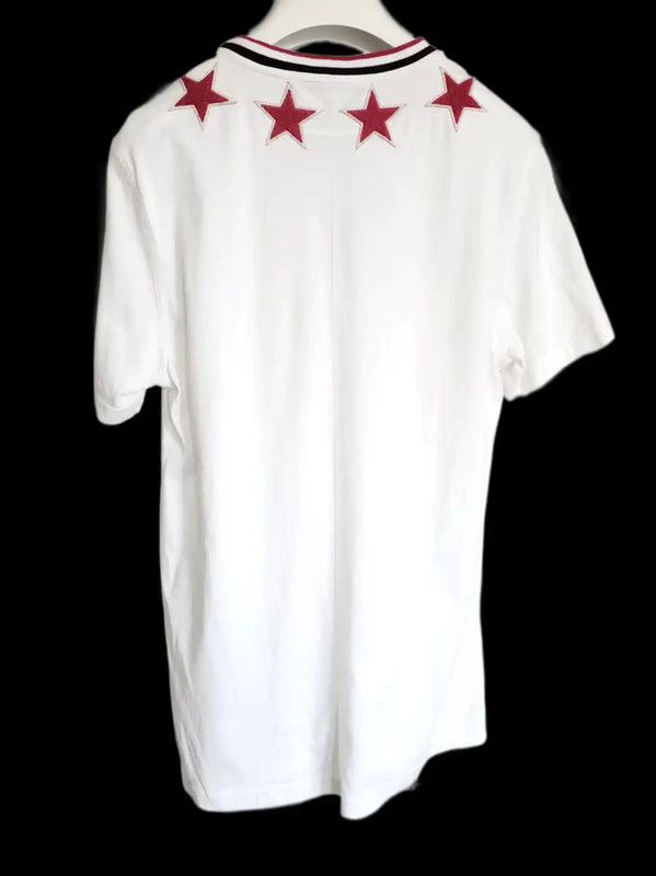 Givenchy Givenchy Men's Short Sleeve White T-Shirt 0089 Size US XS / EU 42 / 0 - 2 Thumbnail