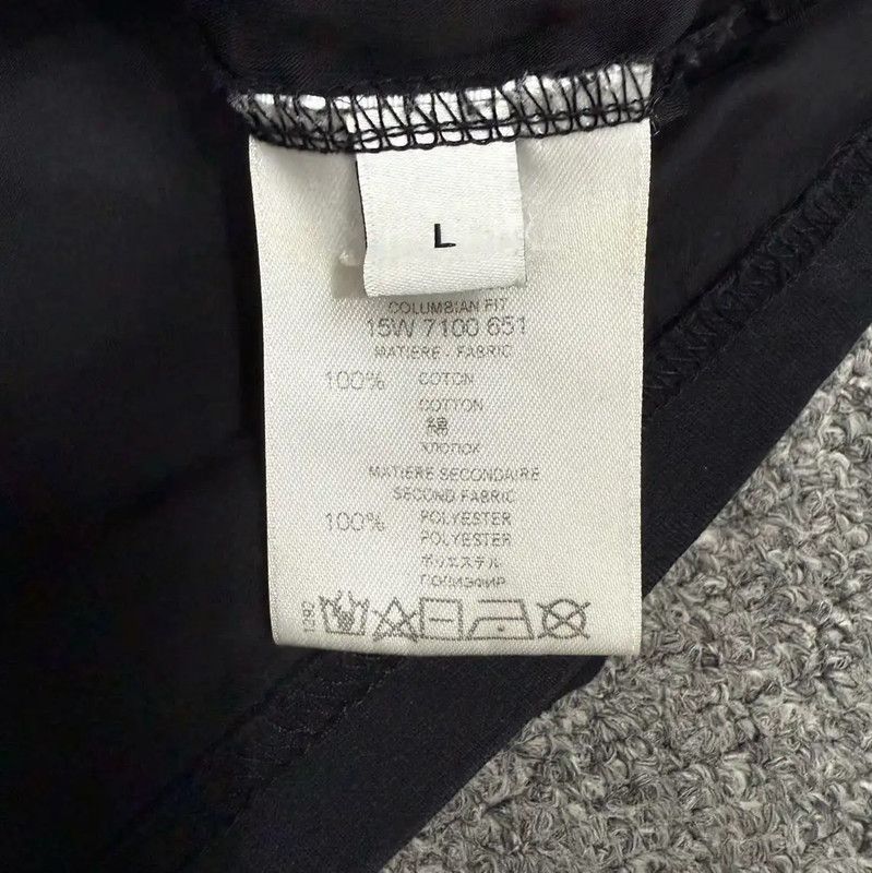 Givenchy Givenchy Black Cotton T-shirt for Men 0089 Size US L / EU 52-54 / 3 - 4 Thumbnail