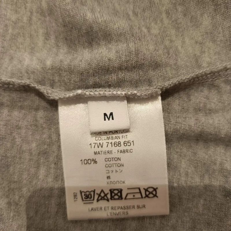 Givenchy Givenchy Gray Cotton Graphic Print T-shirt 0089 Size US M / EU 48-50 / 2 - 4 Thumbnail
