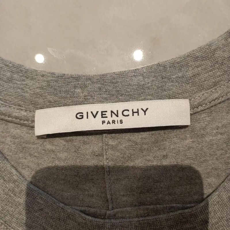 Givenchy Givenchy Gray Cotton Graphic Print T-shirt 0089 Size US M / EU 48-50 / 2 - 3 Thumbnail