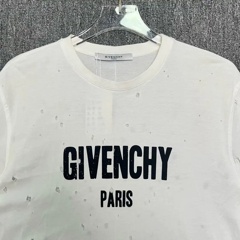 Givenchy Givenchy White Cotton Men's T-Shirt Size S 0089 Size US S / EU 44-46 / 1 - 4 Thumbnail