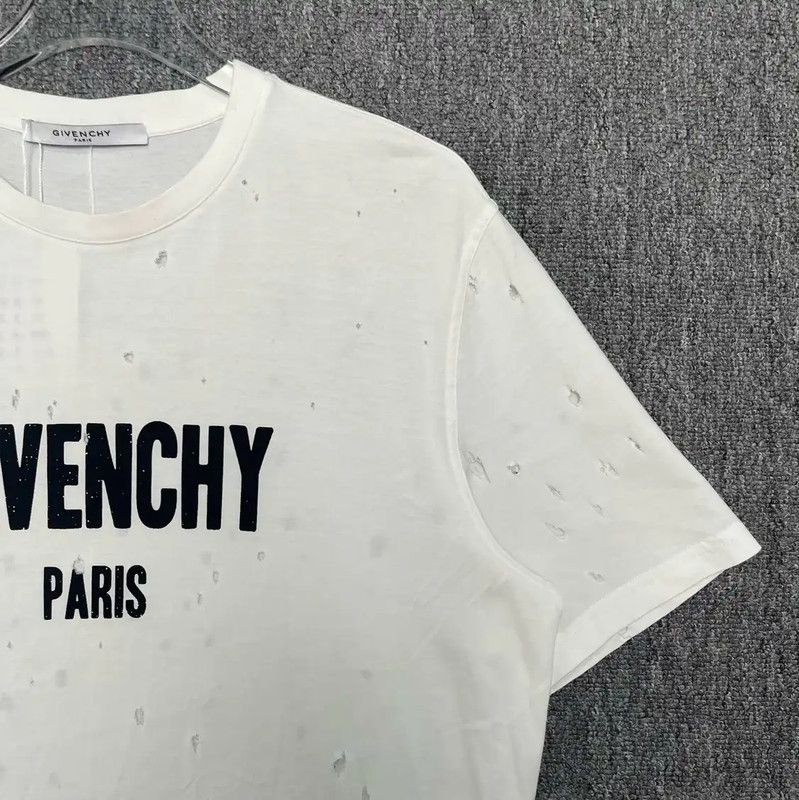 Givenchy Givenchy White Cotton Men's T-Shirt Size S 0089 Size US S / EU 44-46 / 1 - 3 Thumbnail