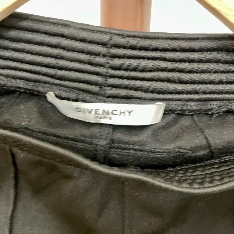Givenchy Givenchy Black Polyester Casual Pants 0089 Size US 26 / EU 42 - 3 Thumbnail