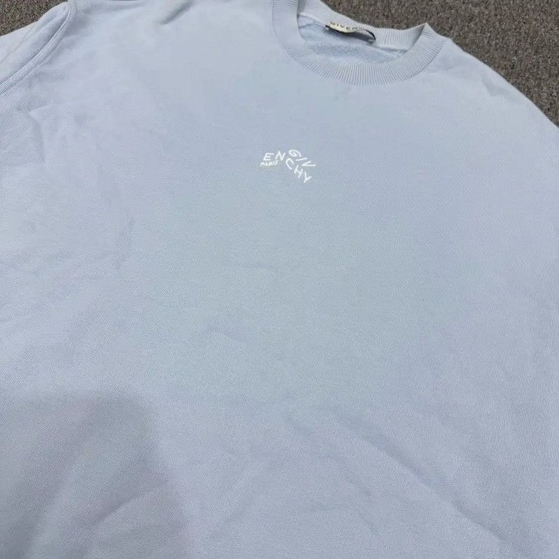 Givenchy Givenchy Blue Cotton Men's Sweatshirt 0089 Size US XS / EU 42 / 0 - 3 Thumbnail