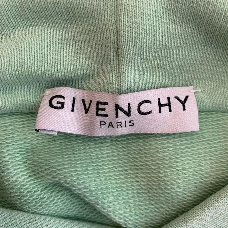 Givenchy Givenchy Mint Green Gradient Hoodie for Men 0089 Size US XS / EU 42 / 0 - 4 Thumbnail