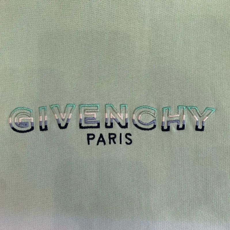 Givenchy Givenchy Mint Green Gradient Hoodie for Men 0089 Size US XS / EU 42 / 0 - 3 Thumbnail