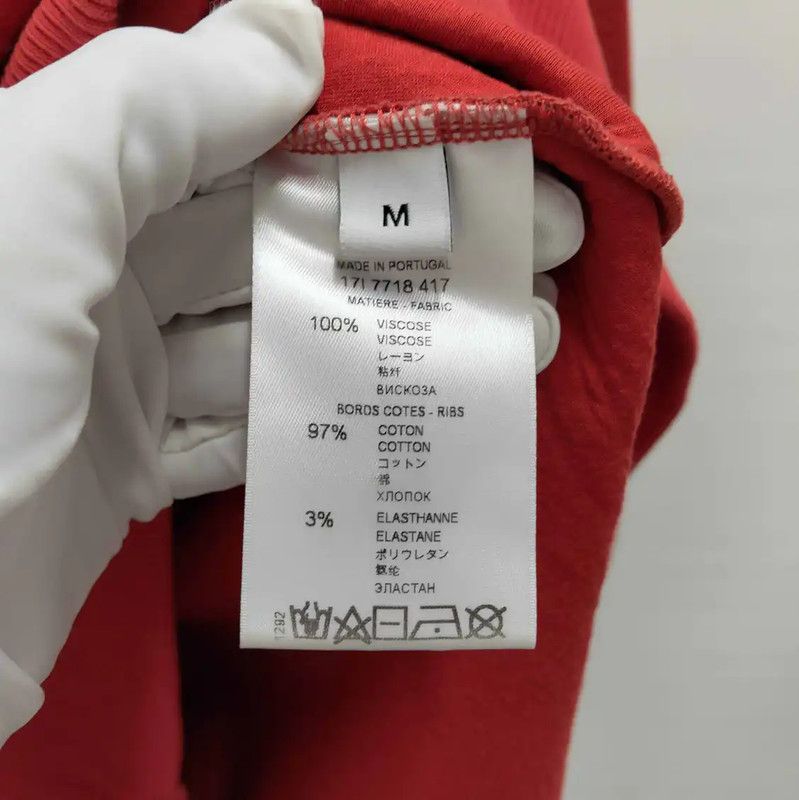 Givenchy Givenchy Red Cotton Long Sleeve Sweatshirt for Men 0089 Size US M / EU 48-50 / 2 - 4 Thumbnail