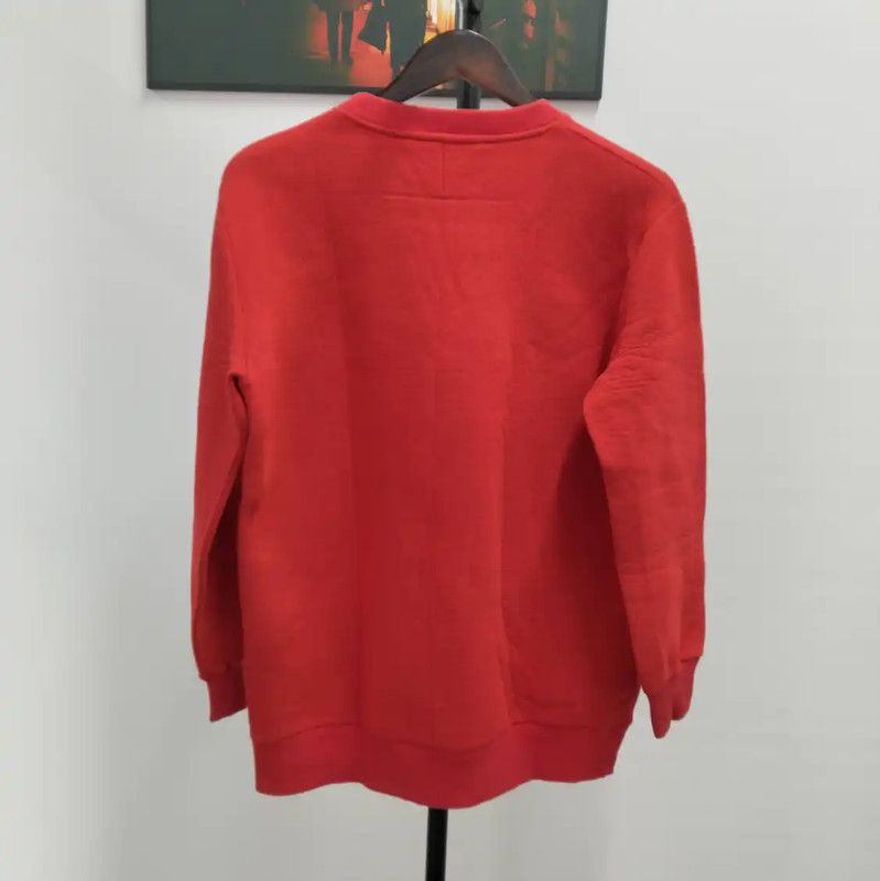 Givenchy Givenchy Red Cotton Long Sleeve Sweatshirt for Men 0089 Size US M / EU 48-50 / 2 - 2 Thumbnail