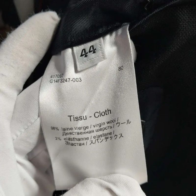 Givenchy Givenchy Black Men's Outerwear Size XL 0089 Size US XL / EU 56 / 4 - 4 Thumbnail