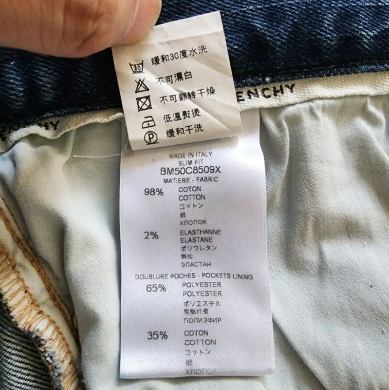 Givenchy Givenchy Light Blue Casual Pants for Men 0089 Size US 36 / EU 52 - 9 Thumbnail