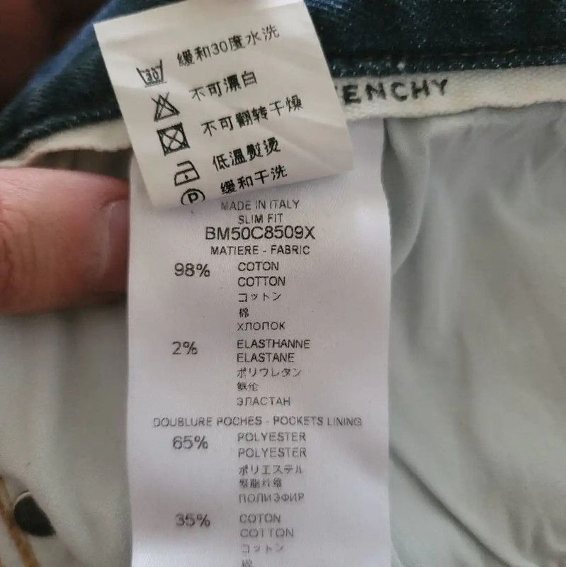 Givenchy Givenchy Light Blue Casual Pants for Men 0089 Size US 36 / EU 52 - 8 Thumbnail