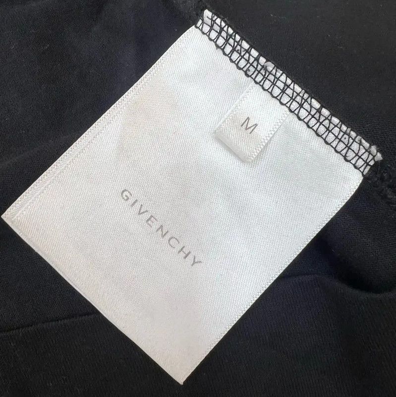 Givenchy Givenchy Black Cotton Graphic T-Shirt 0089 Size US M / EU 48-50 / 2 - 6 Thumbnail