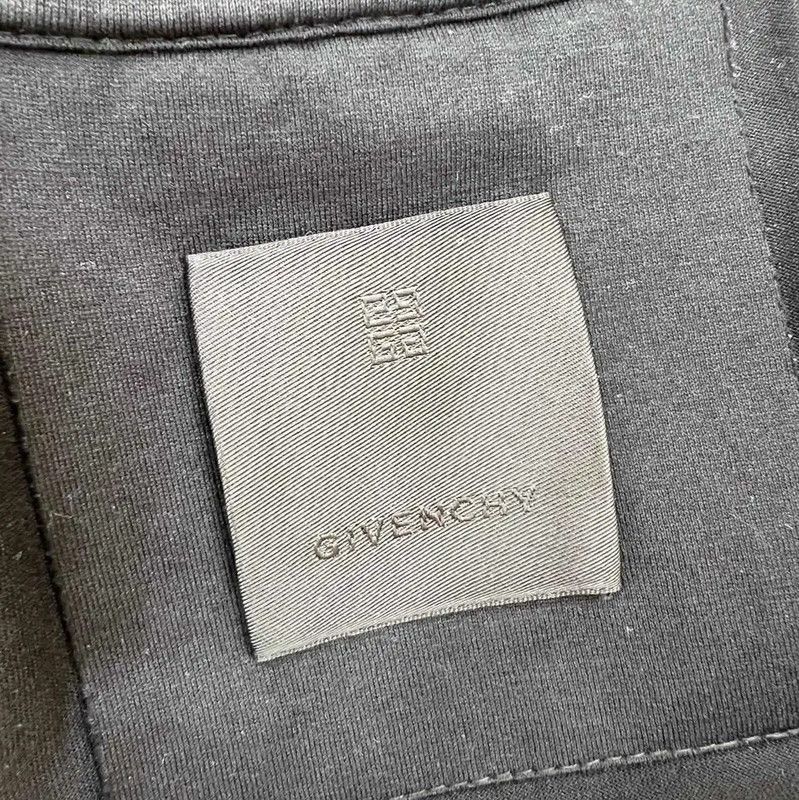 Givenchy Givenchy Black Cotton Graphic T-Shirt 0089 Size US M / EU 48-50 / 2 - 7 Thumbnail