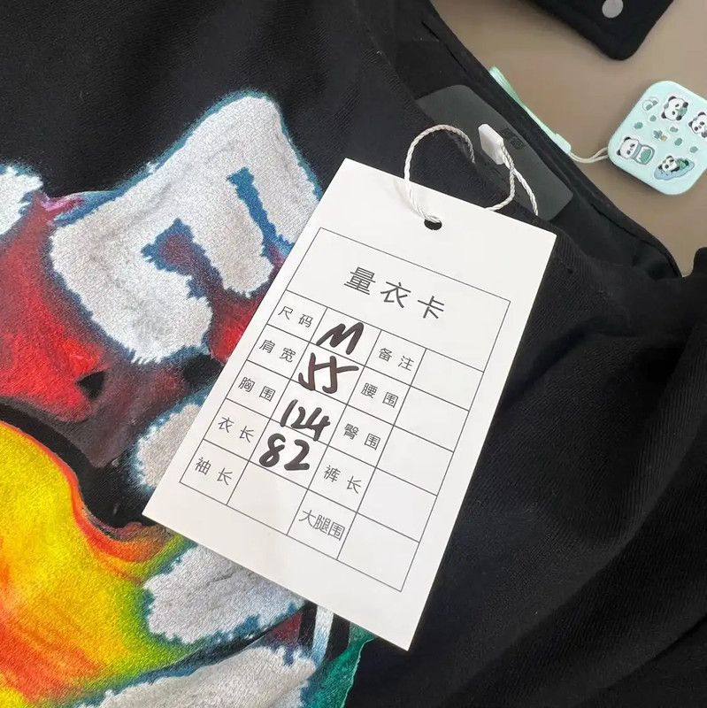 Givenchy Givenchy Black Cotton Graphic T-Shirt 0089 Size US M / EU 48-50 / 2 - 8 Thumbnail