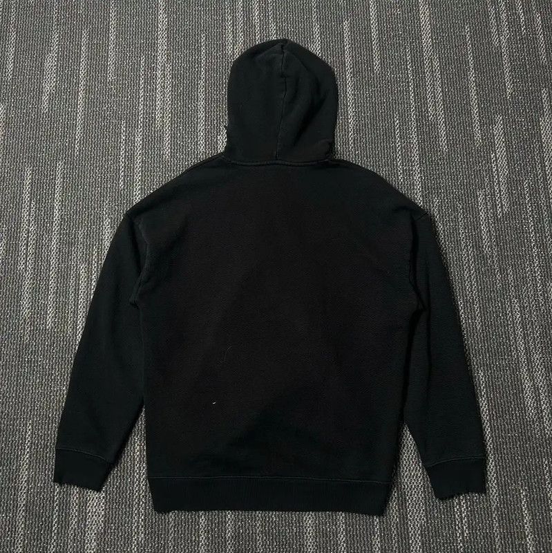 Givenchy Givenchy Black Cotton Printed Hoodie for Men 0089 Size US M / EU 48-50 / 2 - 2 Thumbnail