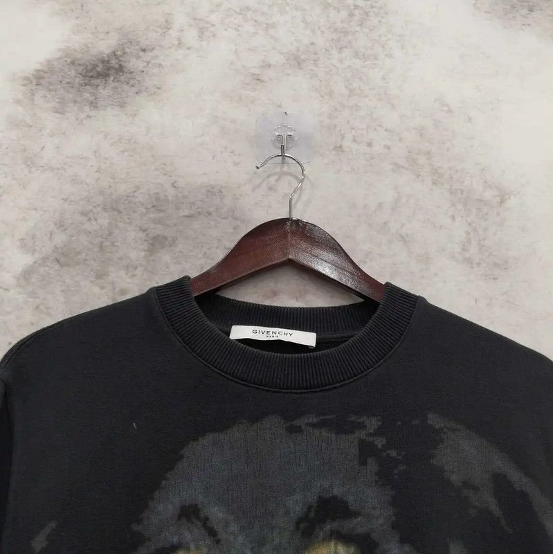 Givenchy Givenchy Black Cotton Long Sleeve Men's Sweatshirt 0089 Size US S / EU 44-46 / 1 - 3 Thumbnail