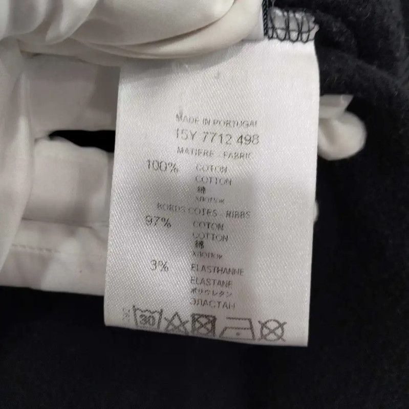 Givenchy Givenchy Black Cotton Long Sleeve Men's Sweatshirt 0089 Size US S / EU 44-46 / 1 - 5 Thumbnail