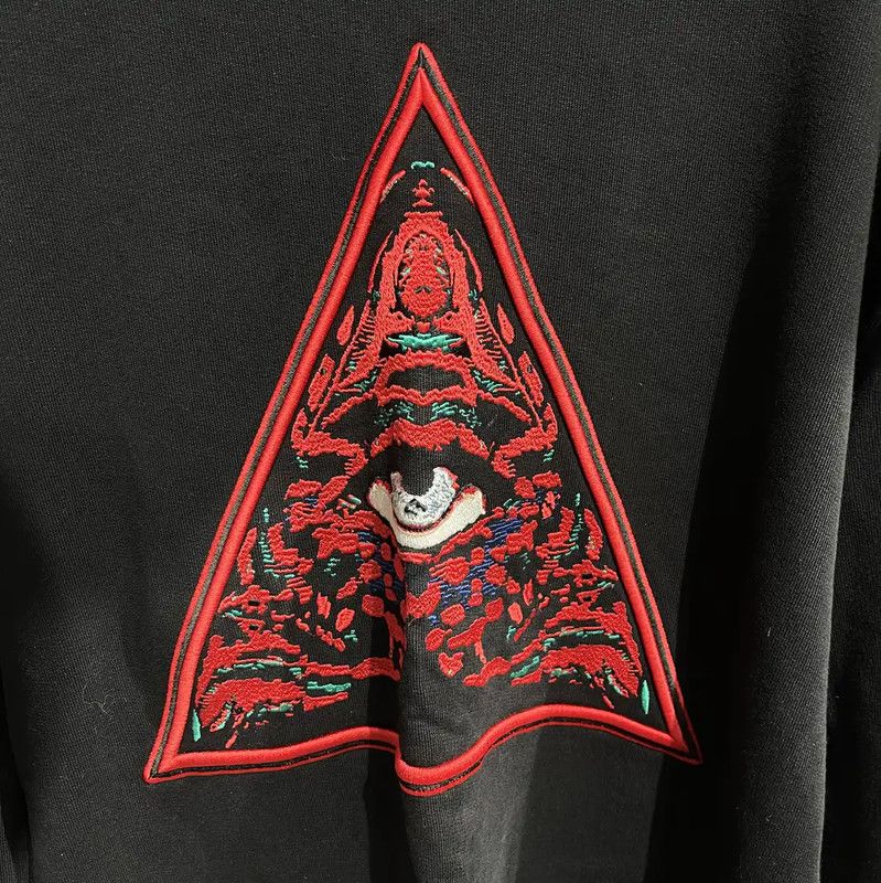 Givenchy Givenchy Black Cotton Men's Sweatshirt 0089 Size US XXL / EU 58 / 5 - 3 Thumbnail