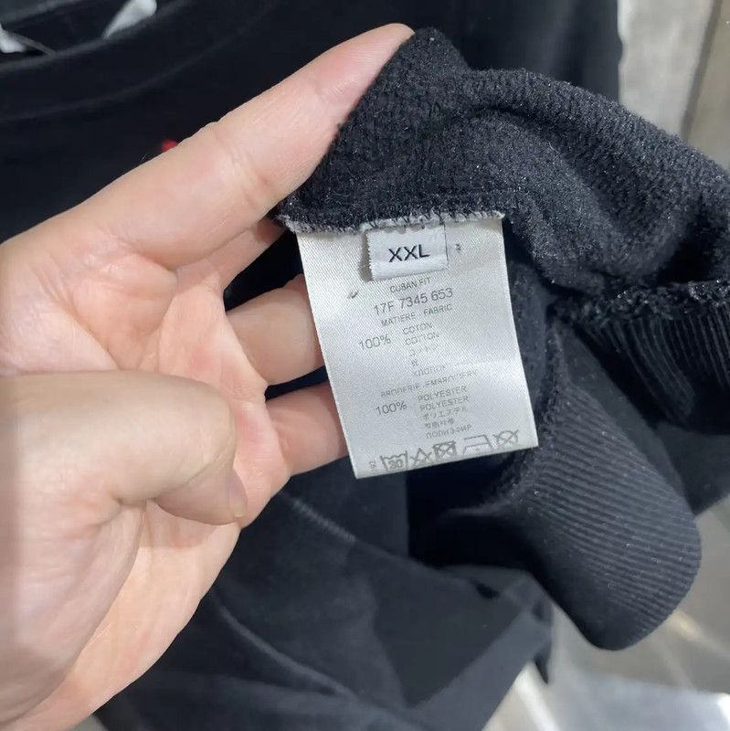 Givenchy Givenchy Black Cotton Men's Sweatshirt 0089 Size US XXL / EU 58 / 5 - 6 Thumbnail