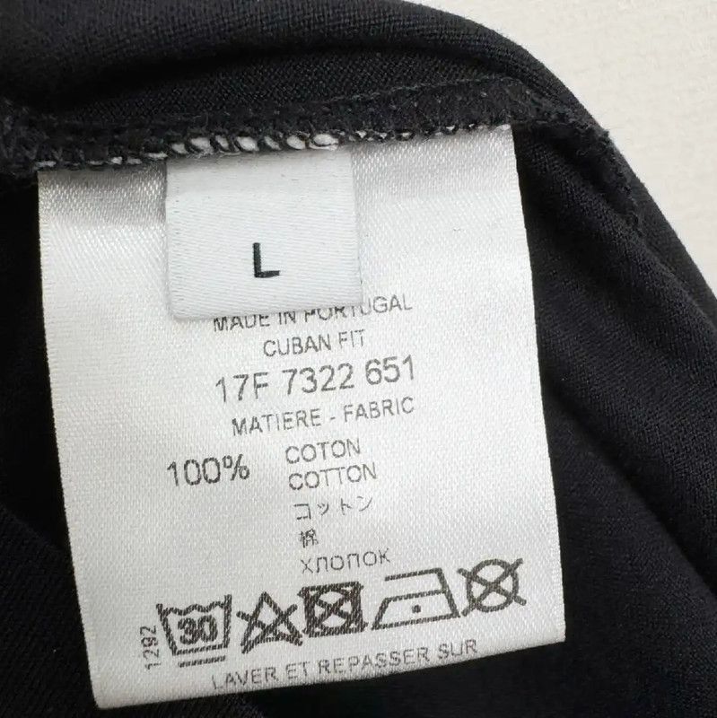 Givenchy Givenchy Black Cotton Shark Print T-Shirt 0089 Size US L / EU 52-54 / 3 - 4 Thumbnail