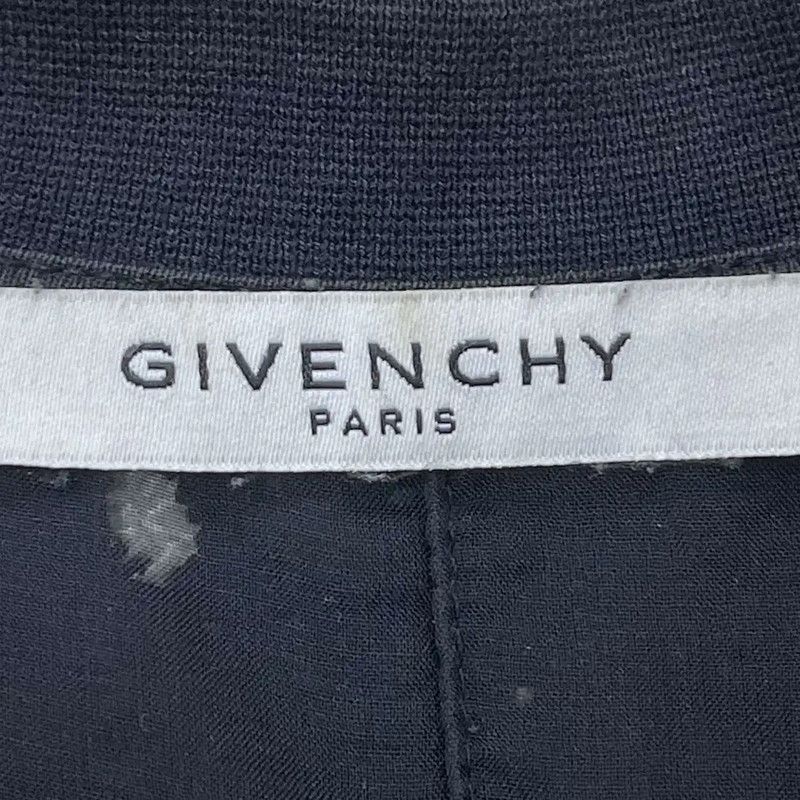 Givenchy Givenchy Black Cotton Distressed T-Shirt 0089 Size US XXS / EU 40 - 4 Thumbnail