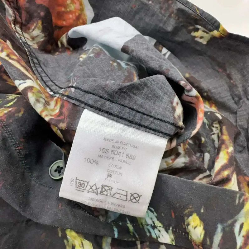 Givenchy Givenchy Black Cotton Short Sleeve Shirt 0089 Size US M / EU 48-50 / 2 - 4 Thumbnail