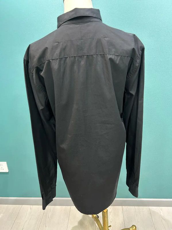Givenchy Givenchy Black Cotton Men's Shirt XX-Large 0089 Size US XXL / EU 58 / 5 - 2 Thumbnail