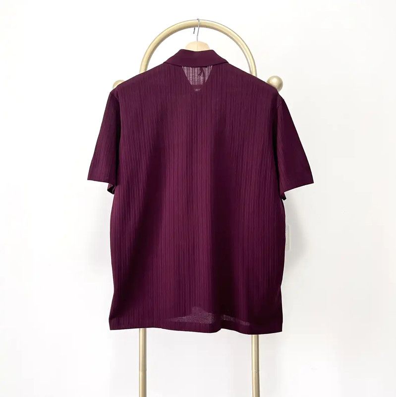 Givenchy Givenchy Red Cotton Short Sleeve Polo Shirt 0089 Size US L / EU 52-54 / 3 - 5 Thumbnail