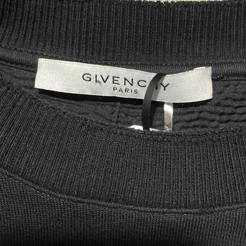 Givenchy Givenchy Black Cotton Men's Sweatshirt Size S 0089 Size US S / EU 44-46 / 1 - 3 Thumbnail