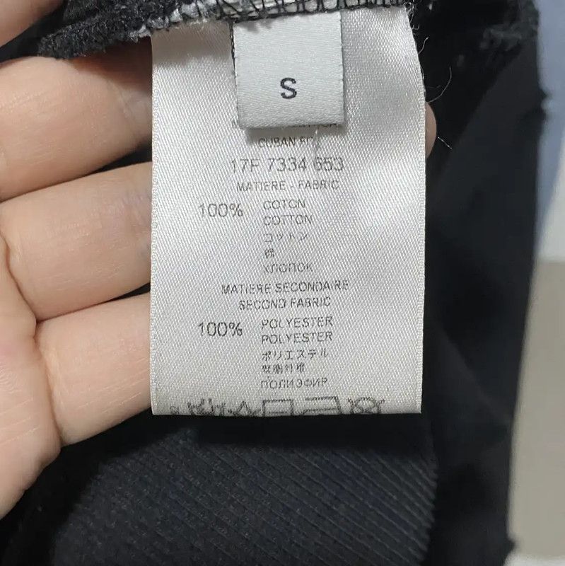 Givenchy Givenchy Black Cotton Men's Sweatshirt Size S 0089 Size US S / EU 44-46 / 1 - 4 Thumbnail